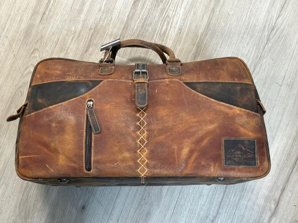 Lederreisetasche XL Alpenleder Braun